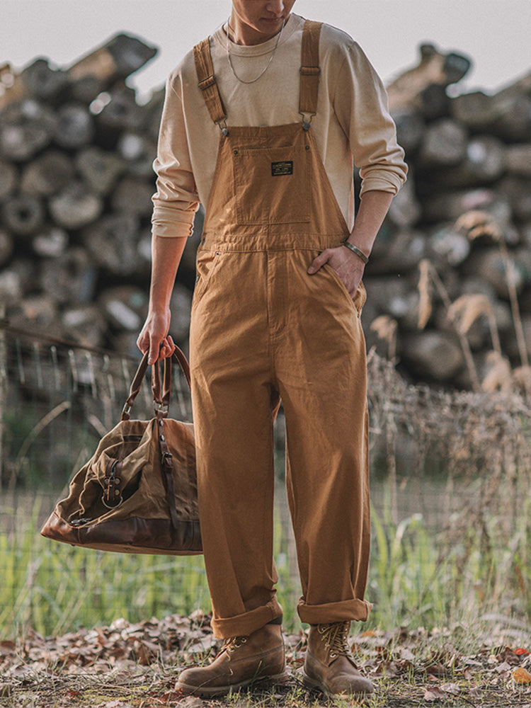 美品】argue VINTAGE COTTON TWILL OVERALL-