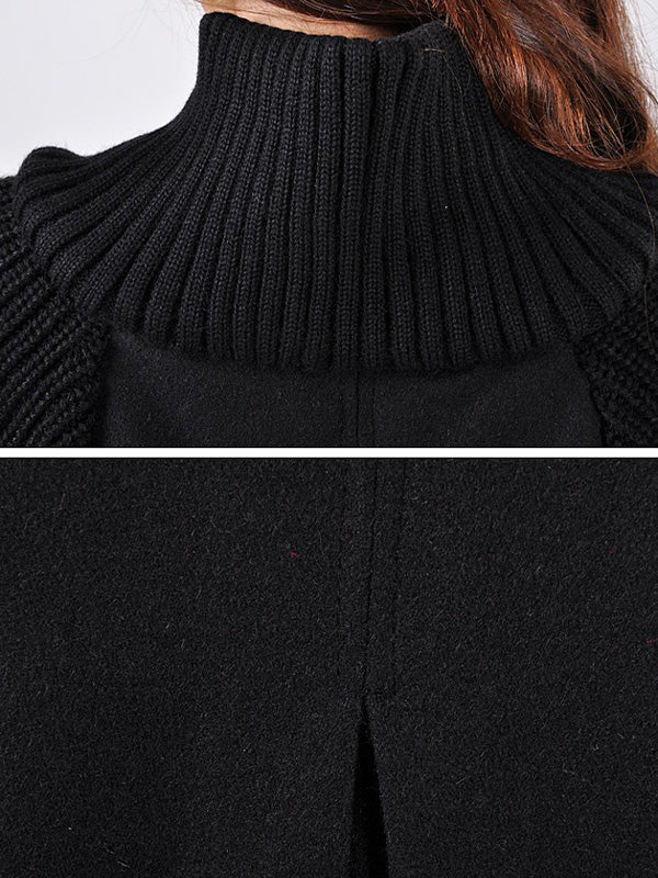 Pull en tricot confortable avec bouton sur le devant