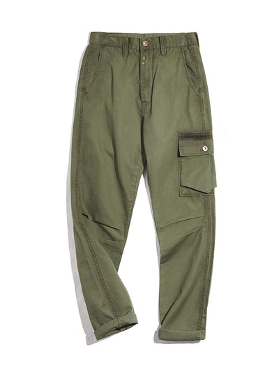 Pantalones cargo para hombre con bolsillos asimétricos exclusivos