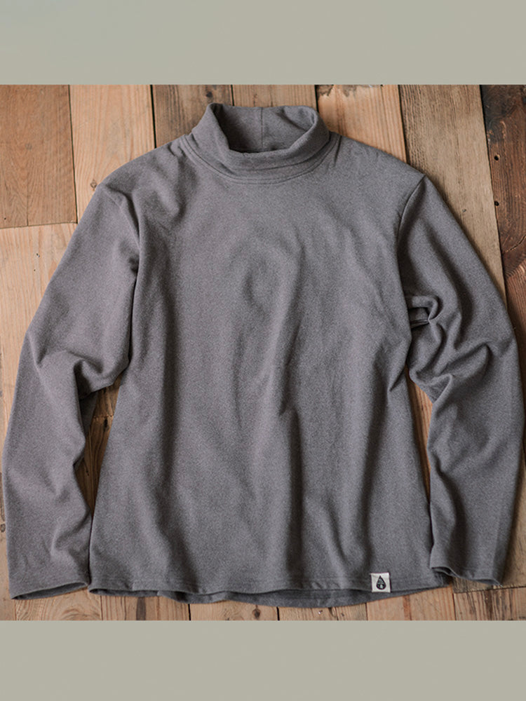 Men's Elbow Patch Turtleneck Sweater