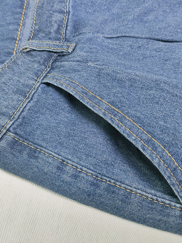 Vintage-Inspired Loose Fit High Waist Jeans