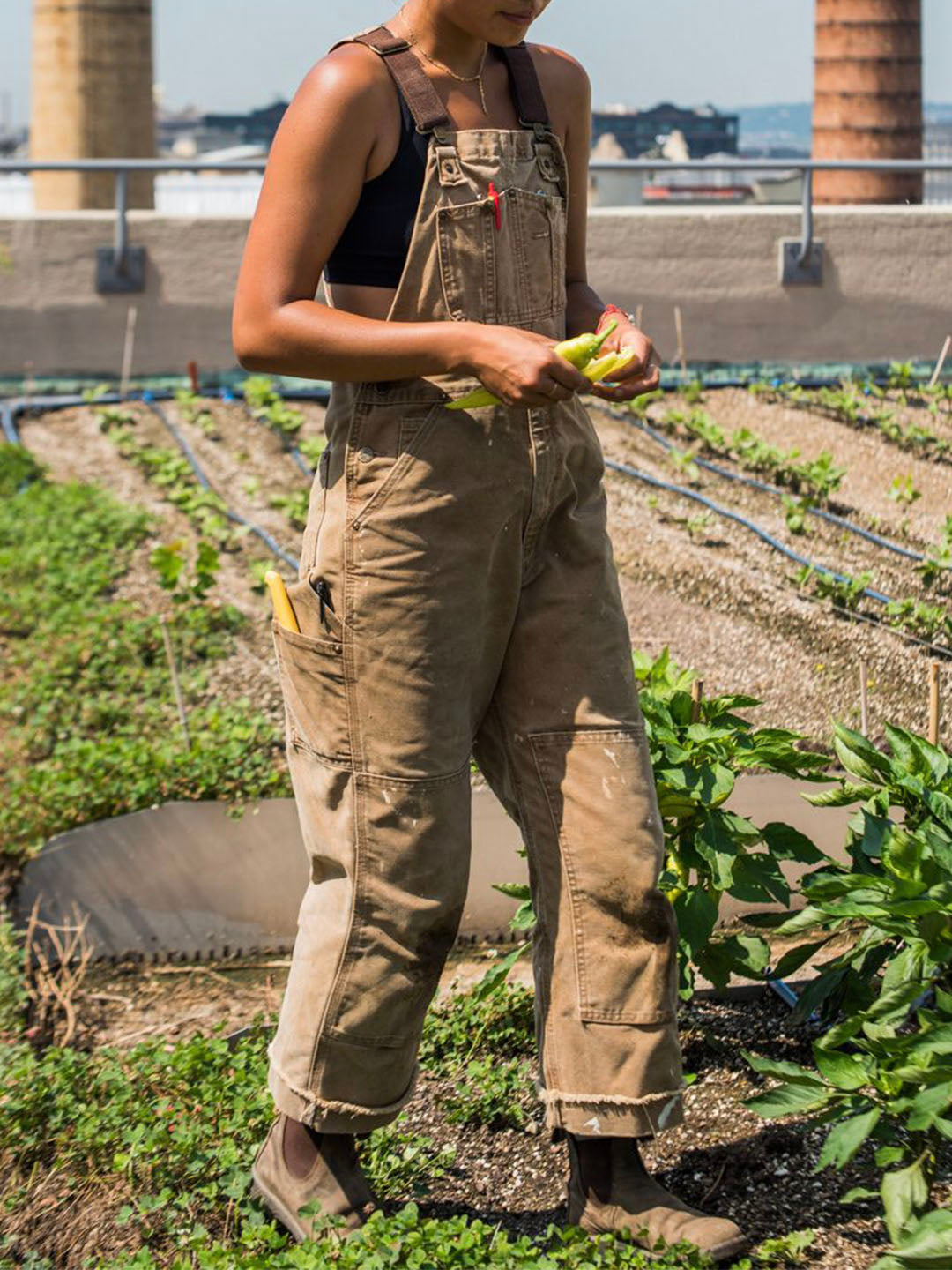 Duck Bib Overalls Canvas Workwear Dungarees