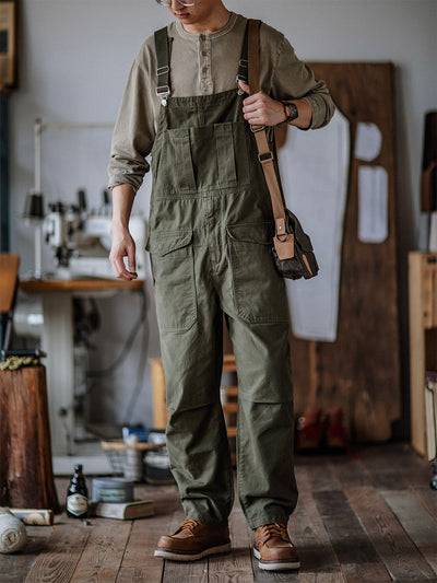 Men's Crafter Overalls with Flap Pockets