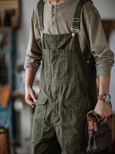 Men's Crafter Overalls with Flap Pockets